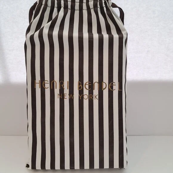 Henri Bendel West 57th Large Cosmetic Clutch Bag Pink NWT - Picture 2 of 11